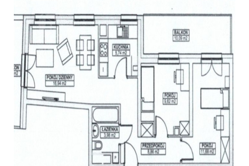 Wrocław, Krzyki, Życzliwa, Dla rodziny | 4 parki |3 pok -57m2 |Osobna kuchnia
