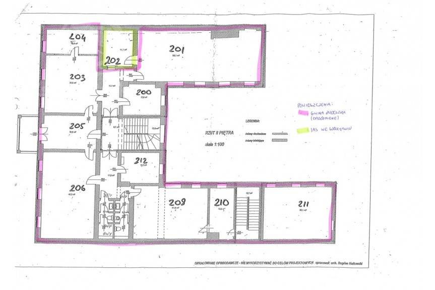 Wrocław, Stare Miasto, Podwale, Budynek pod szkołę prywatną