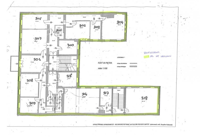 Wrocław, Stare Miasto, Podwale, Budynek pod szkołę prywatną