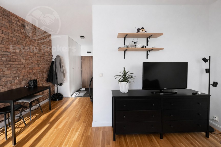 Wrocław, Jagodno, Buforowa, Dobrze zaprojektowana kawalerka z balkonem