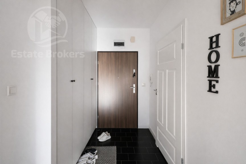 Wrocław, Jagodno, Buforowa, Dobrze zaprojektowana kawalerka z balkonem