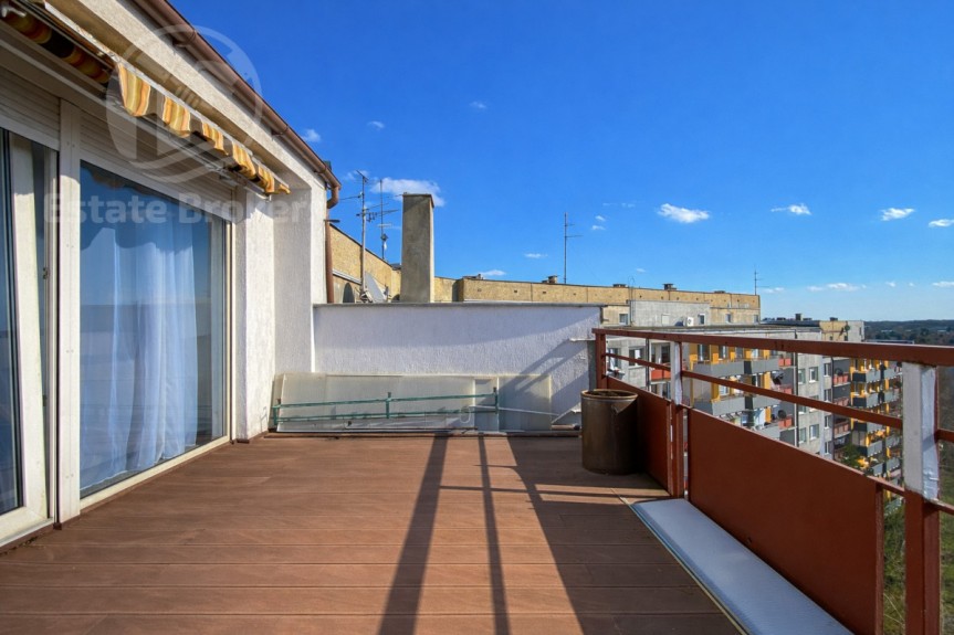 Wrocław, Fabryczna, Szkocka, Dwustronny apartament z przestronnym tarasem