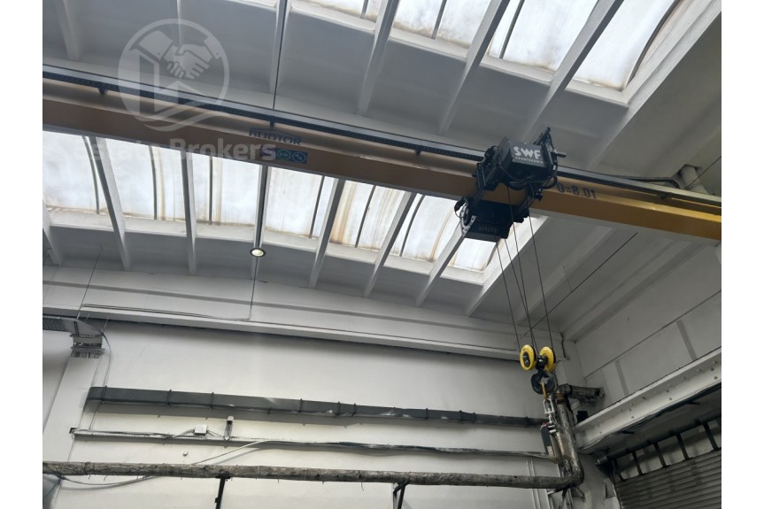 Wrocław, Tarnogaj, Opolska, Hala produkcyjna z suwnicą -3 duże bramy