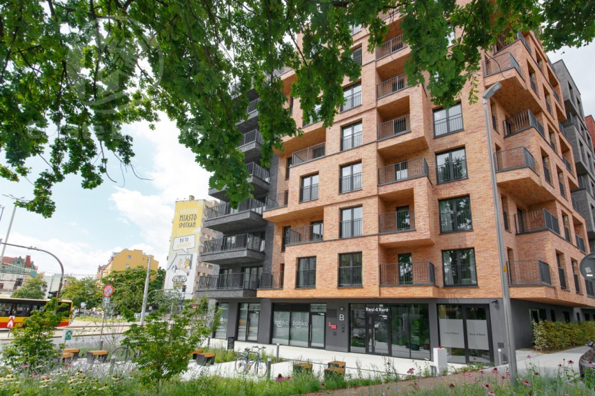 Wrocław, Grabiszyn, Grabiszyńska, 2 pokoje w nowym budynku l Super lokalizacja