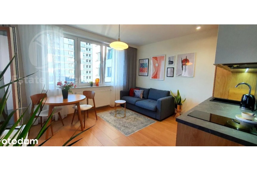 Wrocław, Powstańc&oacute;w Śląskich, Zamknięty teren  Monitorowane  2 pokoje  Balkon