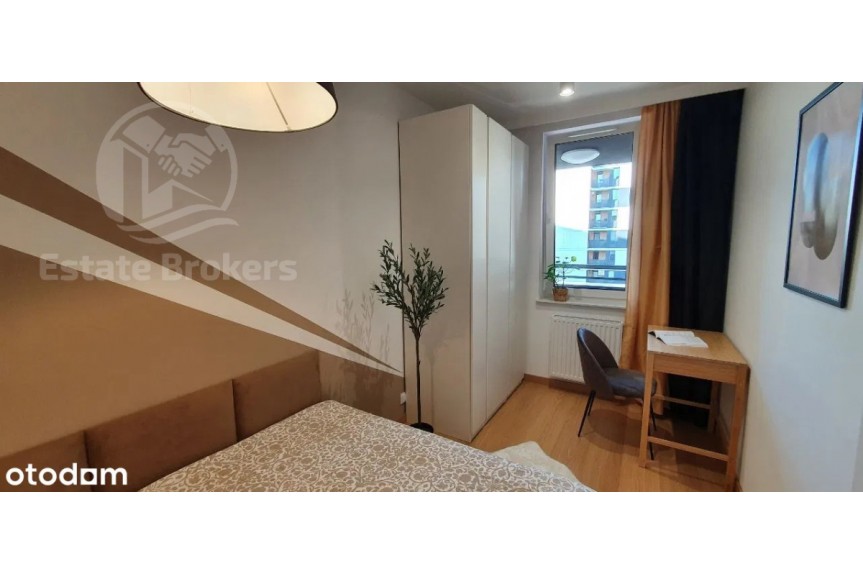 Wrocław, Powstańc&oacute;w Śląskich, Zamknięty teren  Monitorowane  2 pokoje  Balkon