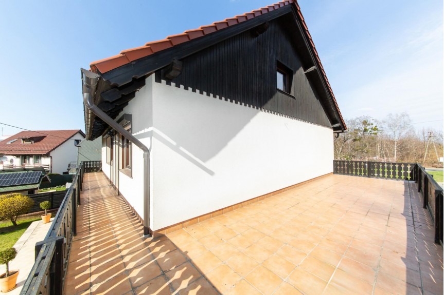trzebnicki, Trzebnica, Oleśnicka, Dom 176 m&sup2; przy lesie, duża działka