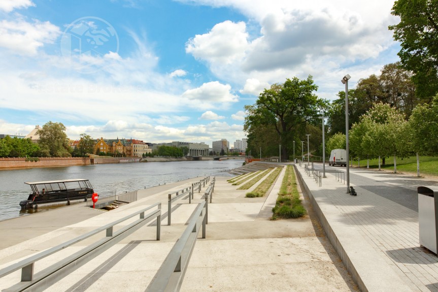 Wrocław, Stare Miasto, A. F. Modrzewskiego, 4 osobne pokoje / widok na rzekę / idealne dla wynajmu na pokoje