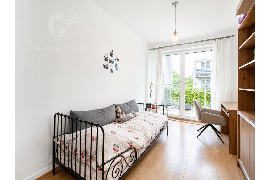 Wrocław, Wrocław-Psie Pole, Karłowice, al. Marcina Kromera, 3 niezależne pokoje + salon | Balkon | 15 min do Rynku