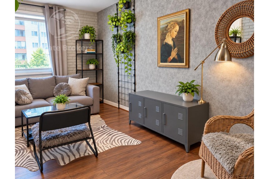 Wrocław, Wrocław-Krzyki, Grabiszyńska, 3 pokoje | 58,29 m&sup2; | balkon | garaż | kom&oacute;rka | ul. Mosiężna