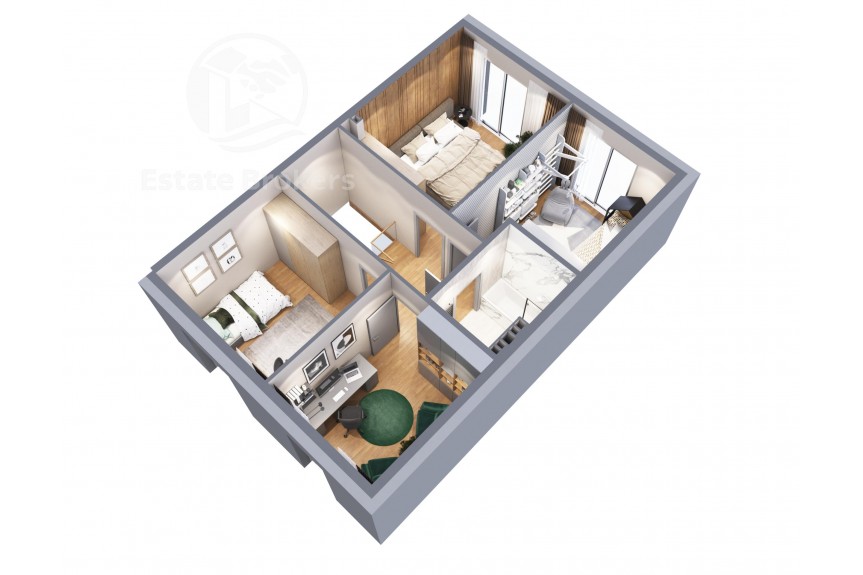 Wrocław, Wrocław-Psie Pole, Psie Pole, Prestiżowy bliźniak | 103,83 m&sup2; | 5 pokoi | Ogr&oacute;dek | Garaż w budynku
