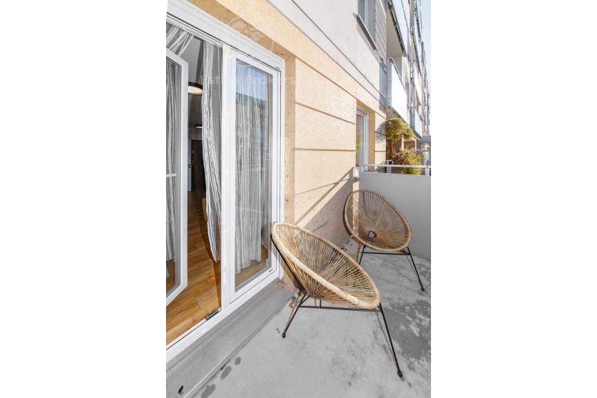 Wrocław, Wrocław-Krzyki, Krzyki, Gazowa, Osiedle zamknięte "Lokum di Trevi" | Balkon | Parking